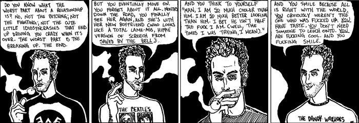 Autobiographical comics My First True Life Autobiographical Comic From My College Years