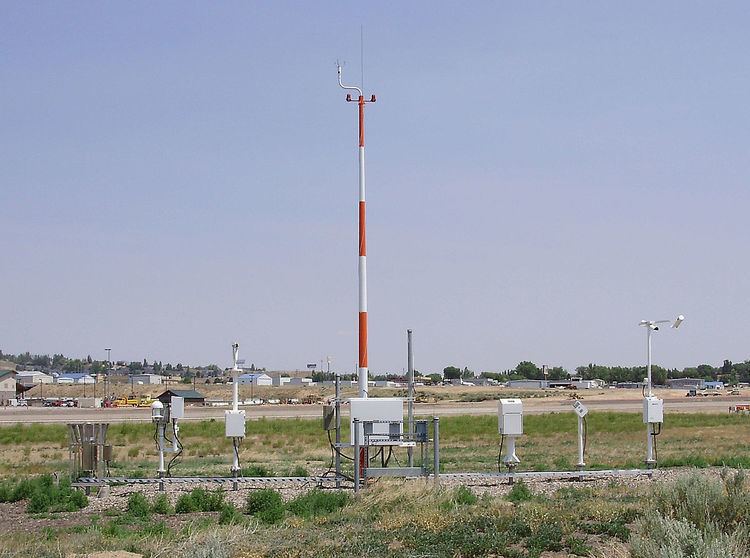Automated airport weather station