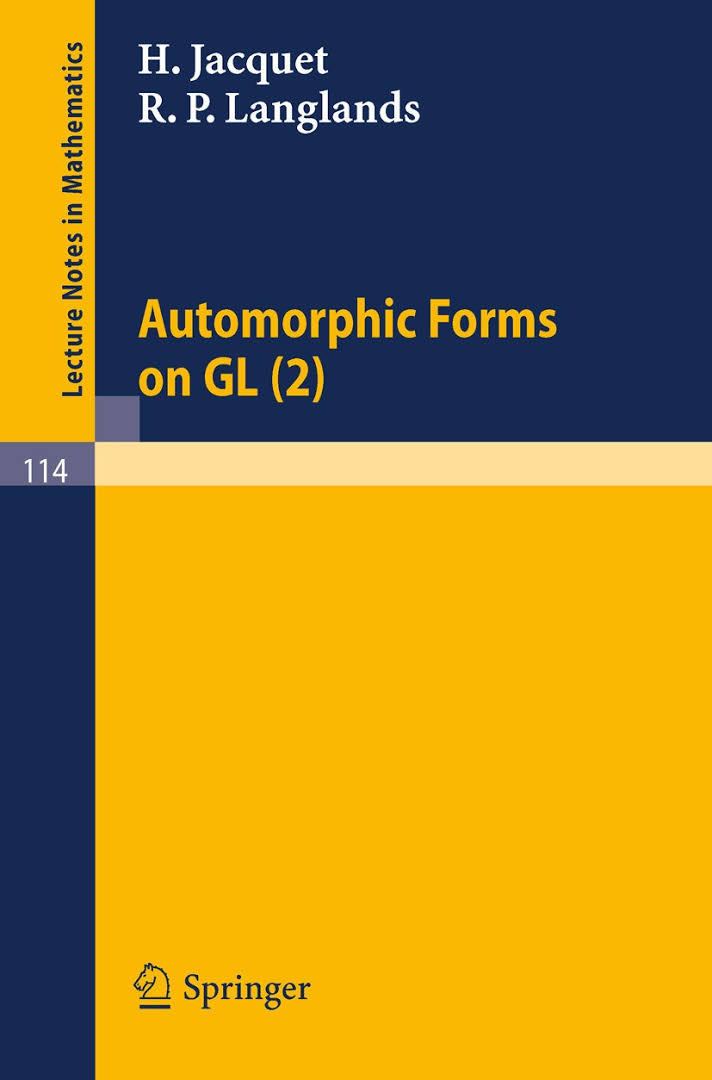Automorphic Forms on GL(2) t2gstaticcomimagesqtbnANd9GcRKMDFw1gAMFEXXwd