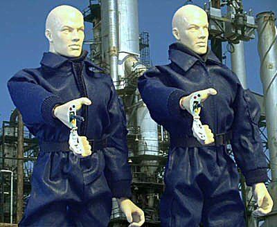Auton Autons from Dr Who