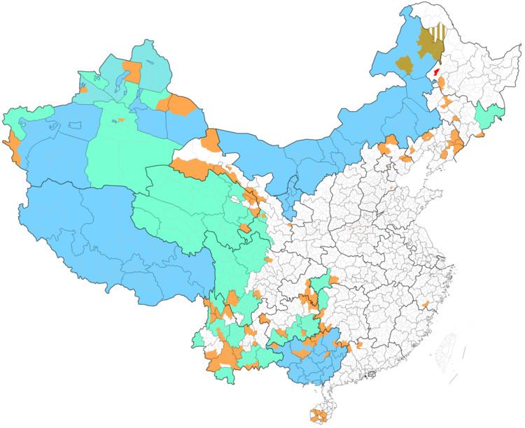 Autonomous administrative divisions of China
