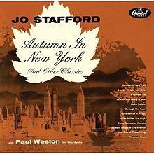 Autumn in New York (Jo Stafford album) httpsuploadwikimediaorgwikipediaenthumba