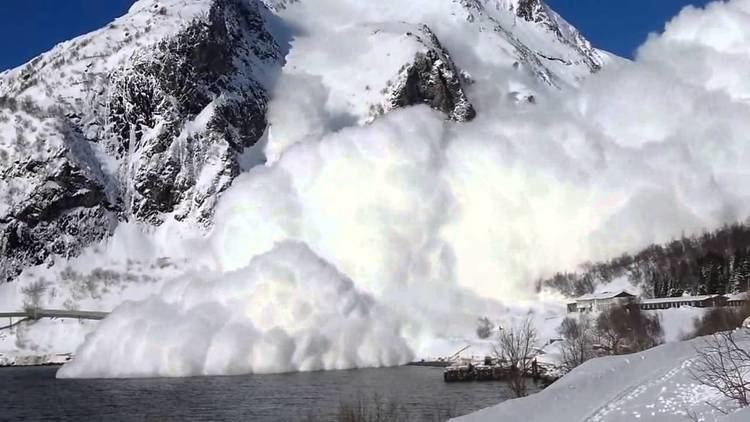 Avalanche This is what I call an avalanche Stjerny Norway YouTube