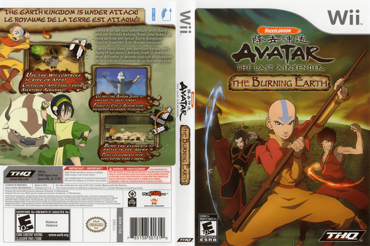 Avatar: The Last Airbender – The Burning Earth RVAE78 Avatar The Last Airbender The Burning Earth