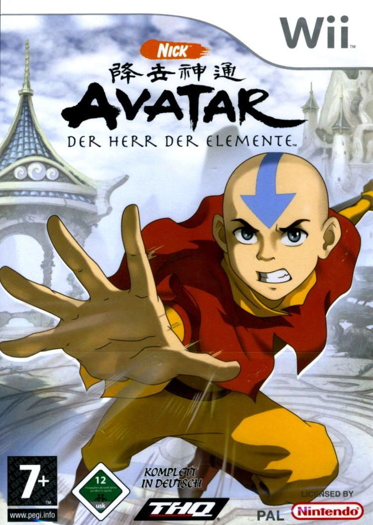 avatar the legend of aang wii