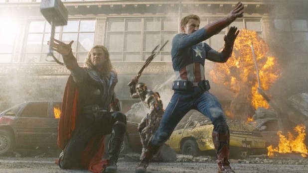 Avenged (1910 film) movie scenes  The Avengers Digital Spy exclusive clip Thor and Captain America battle alien foes