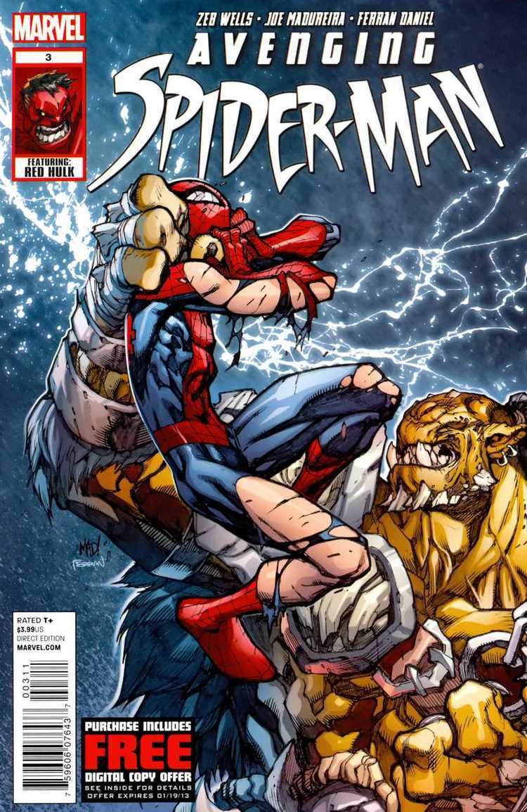 Avenging Spider-Man Avenging SpiderMan 1 Avenging SpiderMan Issue