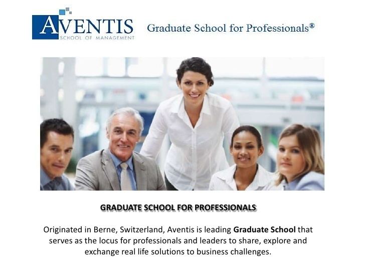 Aventis School of Management Aventis school of management graduate diploma
