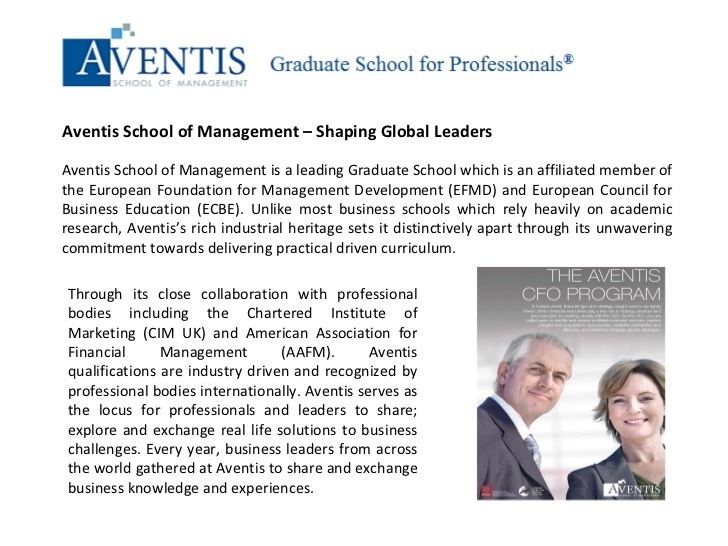 Aventis School of Management Arcadia unveristy top ranked us part time mba in singapore