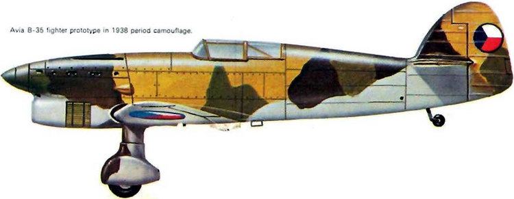 Avia B.35 WINGS PALETTE Avia B35B135 Czechoslovakia
