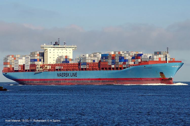Axel Mærsk AXEL MAERSK IMO 9260419 Callsign OUUY2 ShipSpottingcom Ship