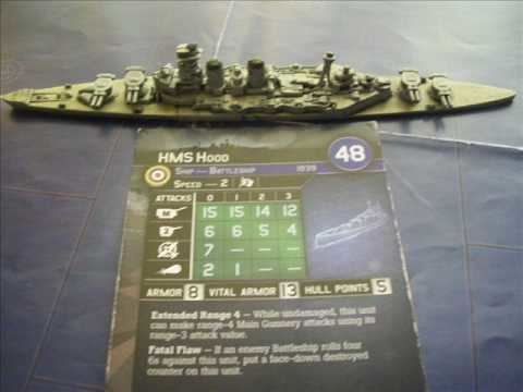 Axis & Allies Naval Miniatures: War at Sea Axis and Allies War at Sea Miniatures YouTube
