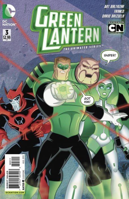 Aya (DC Comics) Green Lantern The Animated Series 14 DC Comics ComicBookRealmcom
