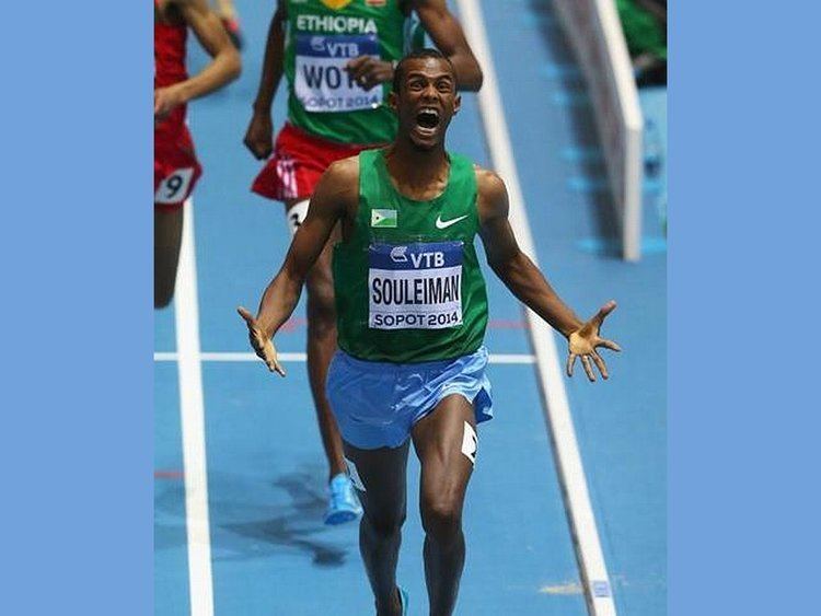 Ayanleh Souleiman Ayanleh Souleiman wins Djibouti39s 1st ever Indoor Gold in