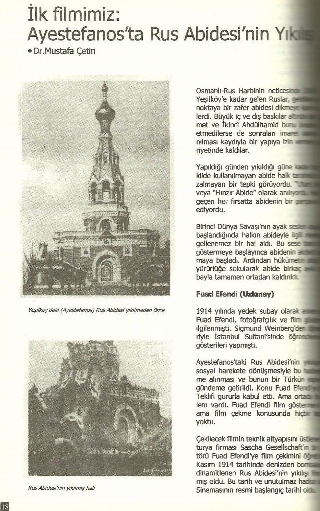 Ayastefanos'taki Rus Abidesinin Yıkılışı Ayastefanos39taki Rus Abidesinin Ykl Sinematurkcom
