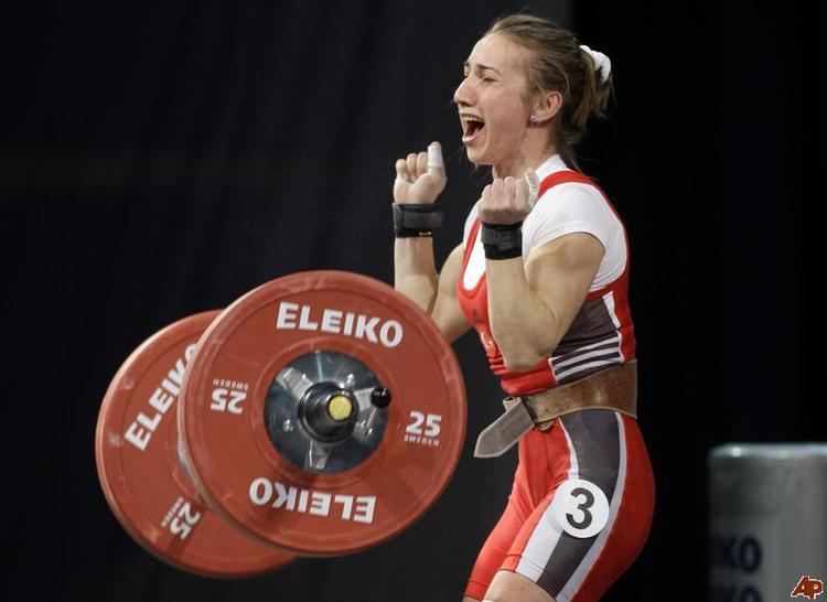 Aylin Dasdelen Aylin Dadelen European champion Turkish female weightlifter