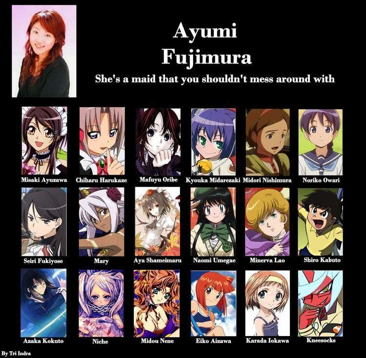 Ayumi Fujimura Ayumi Fujimura seiyuu Pinterest
