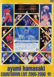 Ayumi Hamasaki Countdown Live 2005–2006 A httpsuploadwikimediaorgwikipediaenthumbf