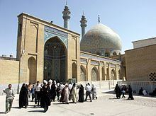 Azam mosque of Qom httpsuploadwikimediaorgwikipediacommonsthu