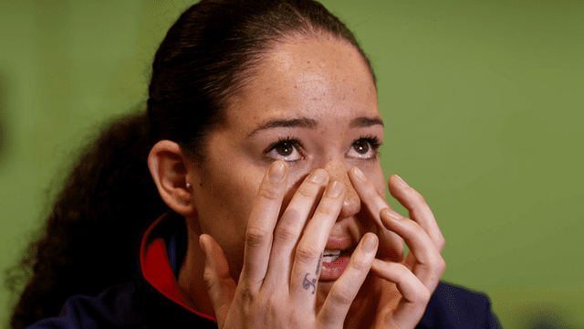 Azania Stewart Player moved to tears by GB basketball plight BBC Sport