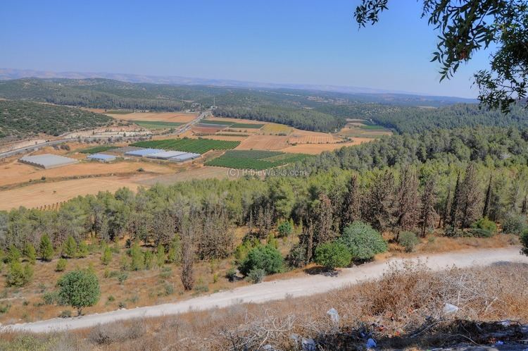 Azekah Azekah high above the valley of Elah