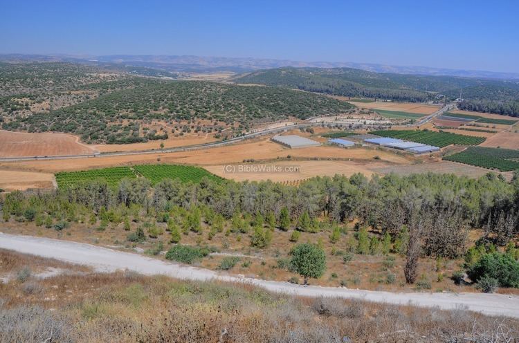 Azekah Azekah high above the valley of Elah