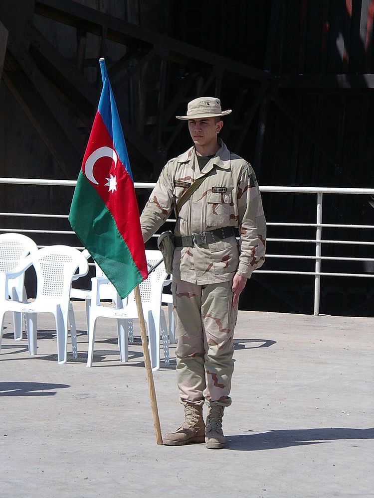 Azerbaijani peacekeeping forces