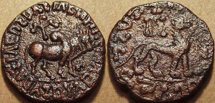 Azes II The COININDIA Coin Galleries IndoScythians Azes II