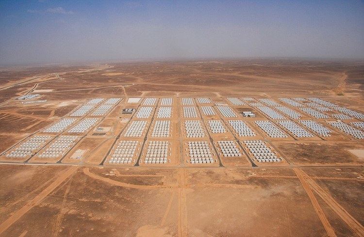 Azraq refugee camp Jordan39s solar energy To provide electricity to Azraq refugee