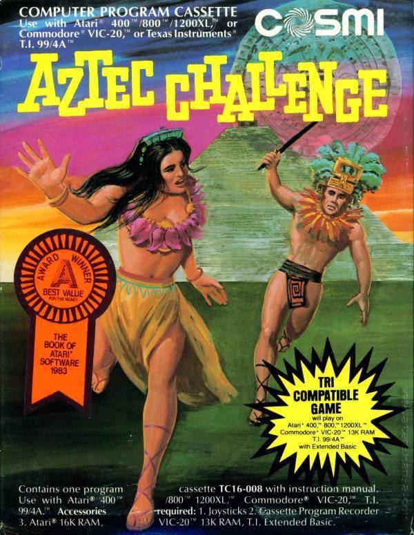 Aztec Challenge wwwatarimaniacom8bitboxeshiresaztecchallen