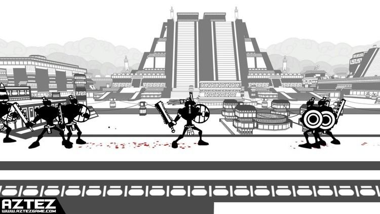 Aztez IndieGamescom Hands on Aztez is black white and red but far from