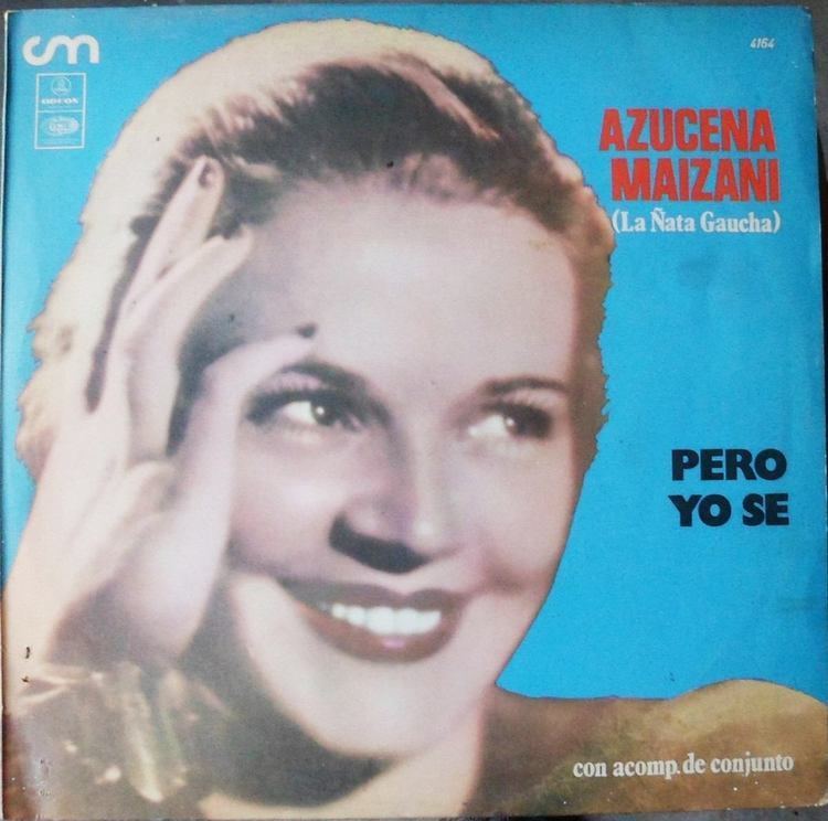 Azucena Maizani Vinilo Lp Azucena Maizani La ata Gaucha Pero Yo Se