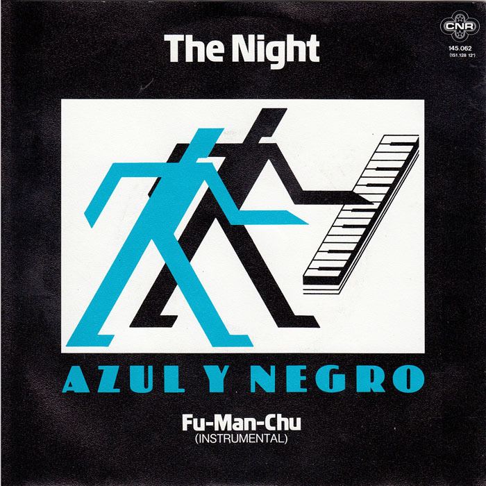 Azul y Negro 45cat Azul Y Negro The Night FuManChu Instrumental CNR