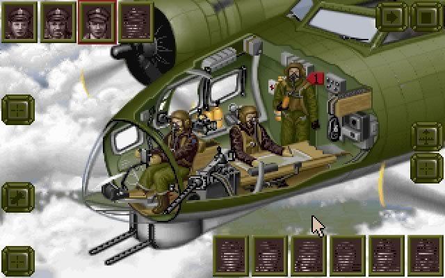 B-17 Flying Fortress (video game) B17 Flying fortress vehicle simulation retro game Abandonware DOS