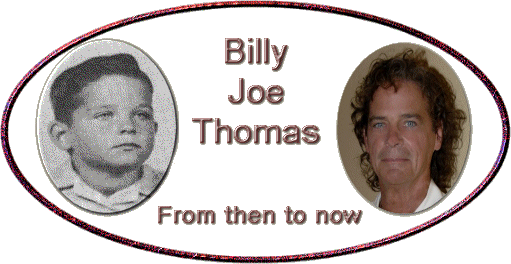 Poster of Billy Joe Thomas at a young age and old age.
