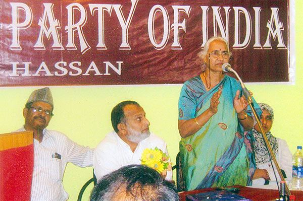B.T. Lalitha Naik Karnataka Muslims Welfare Party is the Answer for a