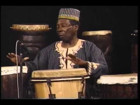 Babatunde Olatunji Babatunde Olatunji African Drumming YouTube