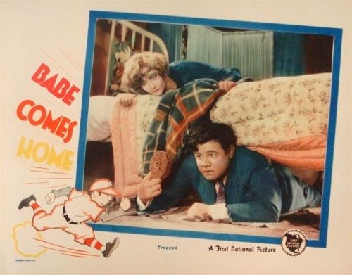 Babe Comes Home Comes Home Original US Lobby Card Vintage Movie Poster Babe Ruth