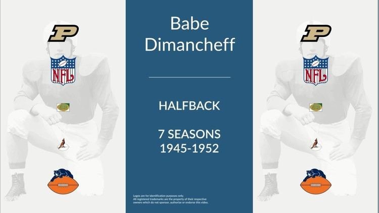 Babe Dimancheff Babe Dimancheff Football Halfback YouTube