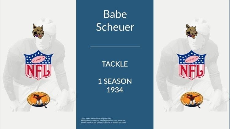 Babe Scheuer Babe Scheuer Football Tackle YouTube