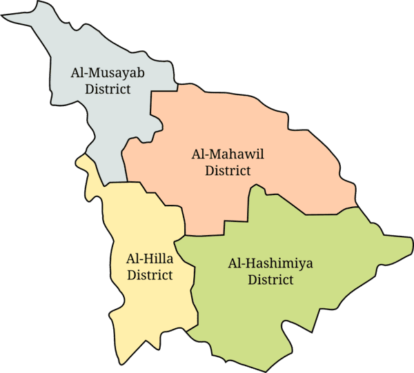 Babil Governorate in the past, History of Babil Governorate