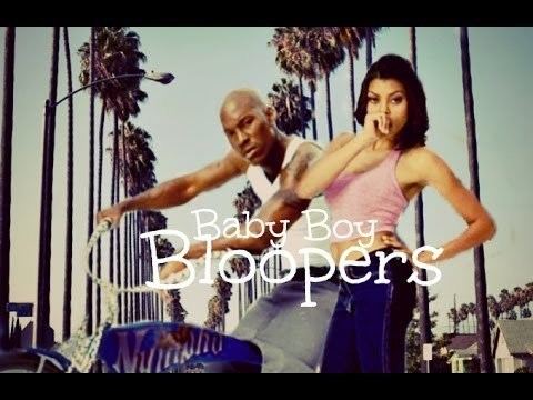 Tyrese Gibson and Taraji Henson in the bloopers cover of Baby Boy, 2001.
