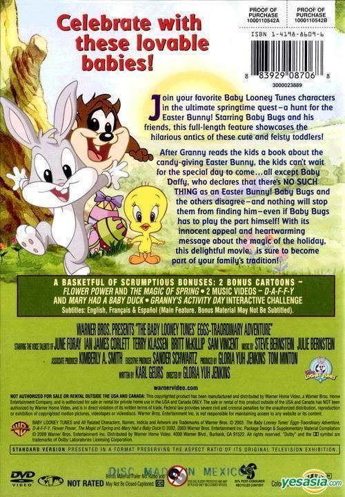Baby Looney Tunes' Eggs-traordinary Adventure YESASIA Baby Looney Tunes Eggstraordinary Adventure DVD US
