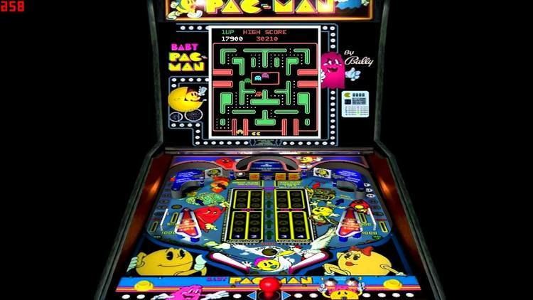 Baby Pac-Man Baby PacMan PINBALL Game 1982 Midway YouTube