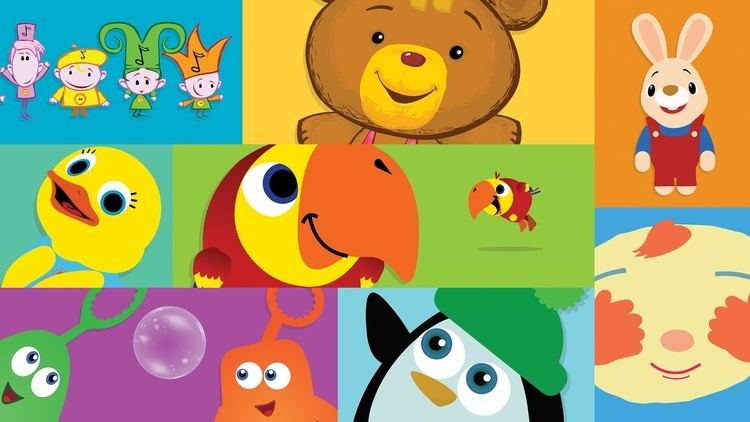 BabyFirst different animal cartoon characters that could be watched on the channel and could be found on the app