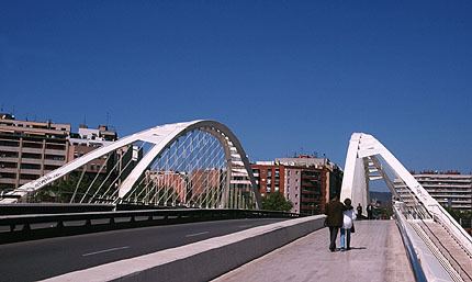 Bac de Roda Bridge Bac de Roda Bridge Barcelona by Santiago Calatrava