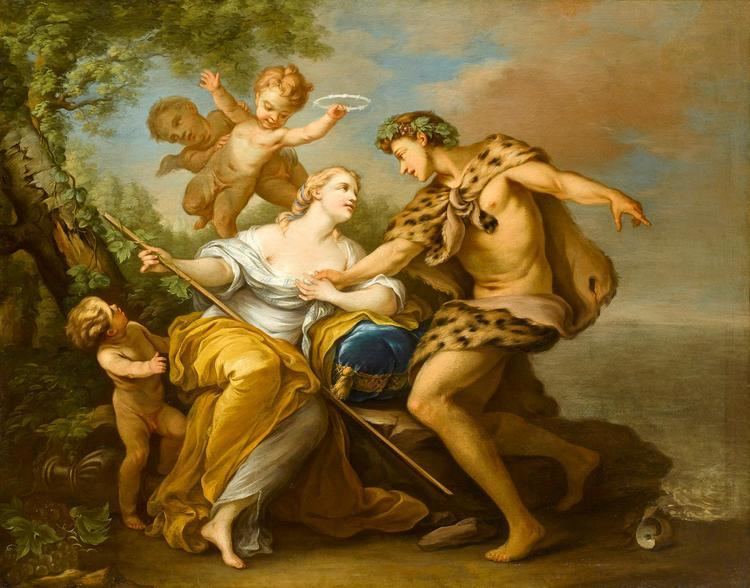 Bacchus and Ariadne Carle van Loo Nice 1705 Paris 1765 Bacchus and Ariadne