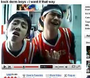 Back Dorm Boys EMI to distribute fancreated music videos Texyt