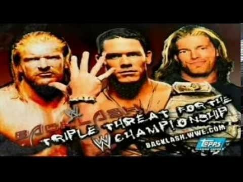 Backlash (2006) WWE Backlash 2006 match card YouTube