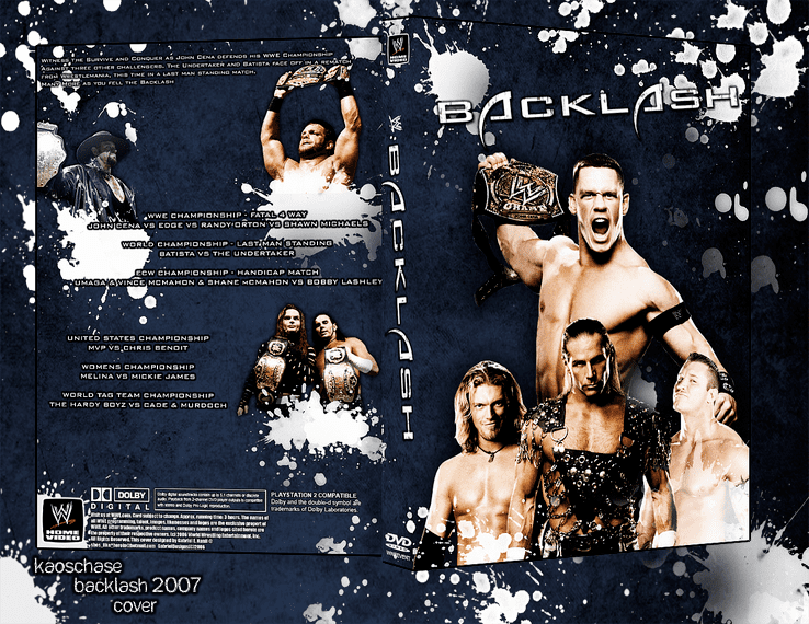 Backlash (2007) WWE Backlash 2007 by kaoschase on DeviantArt